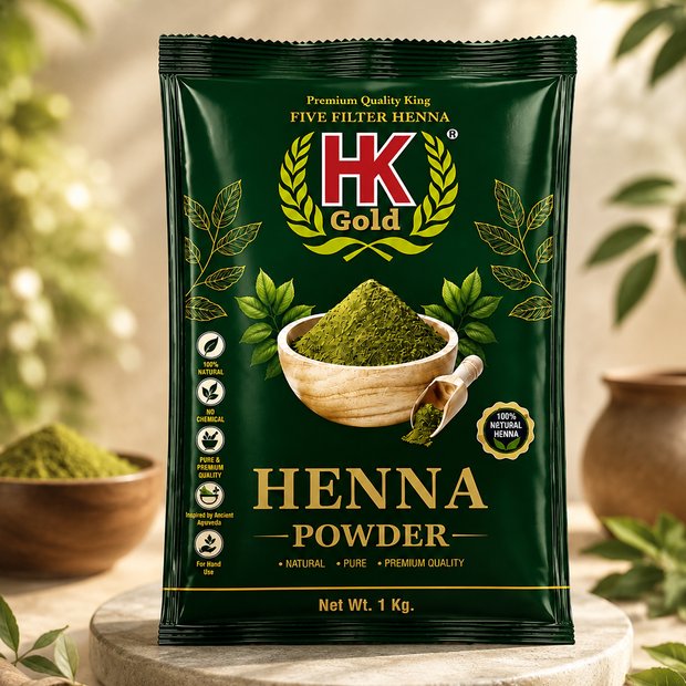 HK Gold Henna Powder