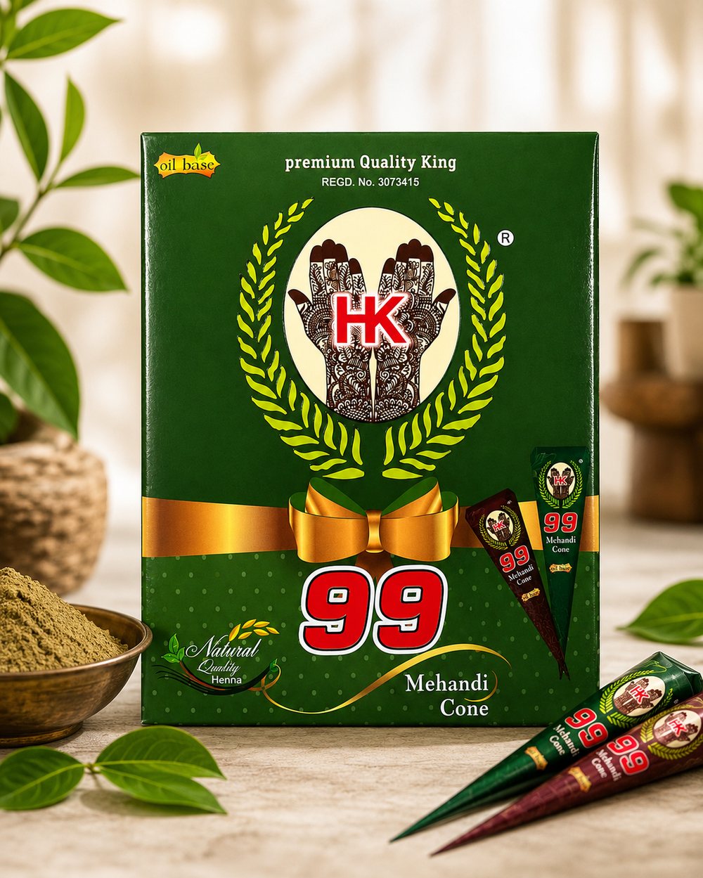 HK 99 Mehandi Cone